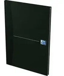 "Oxford Notizbuch "Smart Black" - gebunden, DIN A4, kariert"