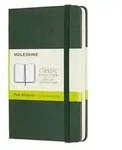 Notizbuch Pocket A6 blanko Hardcover 96 Blatt myrtengr&uuml;n