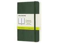 Notizbuch Pocket A6 blanko Softcover myrtengrün