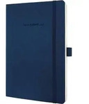 Notizbuch Conceptum A5 194 Seiten Softcover kariert 80g midnight blue