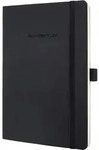 Notizbuch Conceptum A5 194 Seiten Softcover liniert 80g black