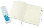 Notizbuch XL 19x25cm blanko Softcover hortensienblau