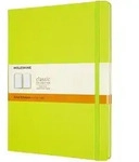 Notizbuch XL 19x25cm liniert Hardcover 96 Blatt limettengr&uuml;n
