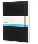 Notizbuch XL 19x25cm Punktraster Softcover schwarz