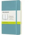 Notizbuch Pocket A6 blanko Softcover riffblau