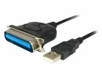 Equip - USB-/Parallelkabel - USB (M) bis Centronics 36-Polig (M)