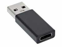 InLine® USB 3.2 Gen.2 Adapter, USB-A Stecker auf USB-C Buchse Adapter /...