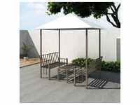 vidaXL Gartenpavillon mit Tisch und Bänken 2,5x1,5x2,4 m