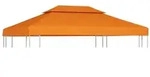 vidaXL Pavillon-Ersatzdach 310 g/m2 Orange 3x4 m