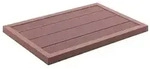 vidaXL Bodenelement f&uuml;r Solardusche Braun 101x63x5,5 cm WPC
