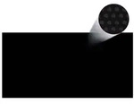 vidaXL Poolabdeckung Schwarz 600&times;300 cm PE