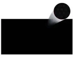 vidaXL Poolabdeckung Schwarz 975&times;488 cm PE