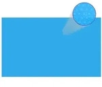 vidaXL Rechteckige Poolabdeckung 500x300 cm PE Blau
