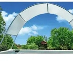 Intex Pool Sonnendach Hellgrau