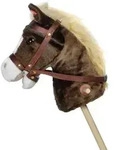 KNORR Toys Pl&uuml;sch-Steckenpferd mit Sound 98 cm