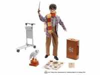 Harry Potter - Pier 9 3/4 Collector's Box, mit Hedwig-Puppe und Eule, Gepäck und