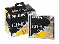 Philips CD-R 80 700 MB JC (10), Audio