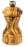 Peugeot Pfefferm&uuml;hle Bistro Olivenholz, Gew&uuml;rzm&uuml;hle, gemasert, 10 cm, 38212