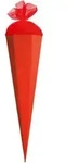 ROTH Bastelschult&uuml;te mit Verschluss, 850 mm, rot