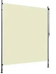 vidaXL Au&szlig;enrollo 200 x 270 cm Creme