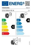 YOKOHAMA Sommerreifen 225/35 R20 TL 90W ADVAN FLEVA V701 XL