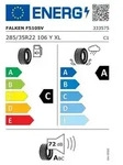 Falken AZENIS FK510 ( 285/35 R22 106Y XL SUV )