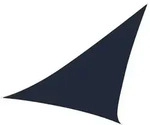 Perel Sonnensegel, winddurchl&auml;ssig, wasserdurchl&auml;ssig, 5 x 5 x 5 m, 180 g/m2, HDPE,