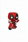 GW9108 POP RIDES - Marvel Deadpool on Scooter Neu & OVP