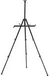 Walimex Pro Staffelei Arbeitsh&ouml;he=60 - 180 cm Schwarz inkl. Tasche