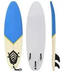 vidaXL Surfbrett 170 cm Blau und Creme