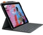 Logitech Slim Folio Tablet-Tastatur mit H&uuml;lle Passend f&uuml;r Marke (Tablet): Apple