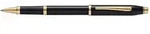 Gel-Tintenroller Selectip Pen Cross Century II Schwarz-Lack in Geschenkbox