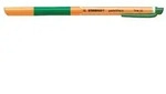STABILO pointVisco Gelschreiber orange 0,5 mm, Schreibfarbe: gr&uuml;n, 10 St.