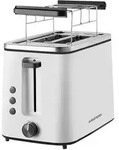 Grundig TA 5860 Toaster mit Br&ouml;tchenaufsatz Wei&szlig;, Schwarz