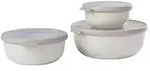 Mepal - Cirqula Multisch&uuml;ssel-Set 3&ndash;teilig rund Nordic white &ndash; 350, 750 und 1250