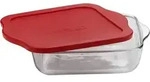 Pasabahce 59024 Borcam mit Deckel - Auflaufform, Backform, Servierform eckig aus