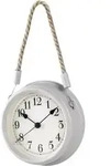 Techno Line WT 7130 Quarz Wanduhr 22cm x 6.8cm Grau
