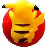 Pokemon Pikachu Pokeball Lampe Wecker