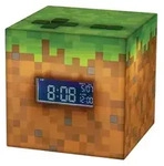 Paladone PP6733MCF - Digitaler Wecker - Minecraft - Cube - Braun - Gr&uuml;n -