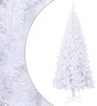 vidaXL K&uuml;nstlicher Weihnachtsbaum L 240 cm Wei&szlig;