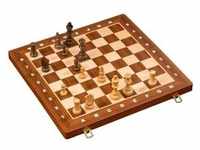 Schachkassette De Luxe, Feld 40 mm, Brettspiel aus Holz, für 2 Spieler, ab 6 Jahren