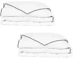 vidaXL Winter-Daunendecke 2 Stk. 140x200 cm