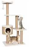 vidaXL Katzen-Kratzbaum 123 cm Seegras