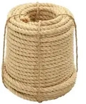 vidaXL Seil 100% Sisal 20 mm 50 m