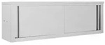 vidaXL Wandh&auml;ngeschrank mit Schiebet&uuml;ren 150&times;40&times;50 cm Edelstahl