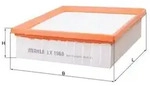 Mahle LX1968 Luftfilter