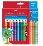 FABER-CASTELL Colour GRIP Promo Pack - Farb- und Bleistiftset - verschiedene Farben,