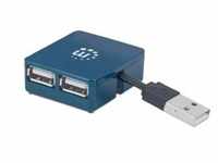 MANHATTAN 4-Port USB 2.0 Micro Hub Eingabe / Ausgabe Hubs