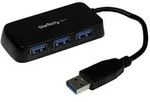 StarTech.com 4 Port USB 3.0 SuperSpeed Hub - Schwarz