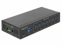 DeLock External Industry Hub 7 x USB 3.0 Type-A with 15 kV ESD protection